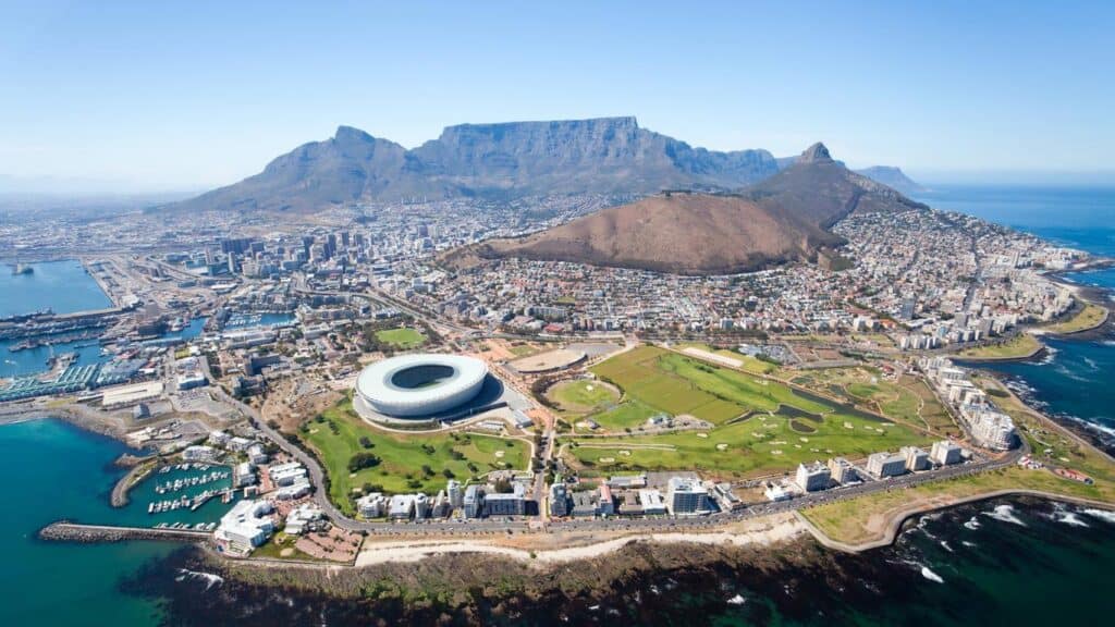 atlantic seaboard and table mountain